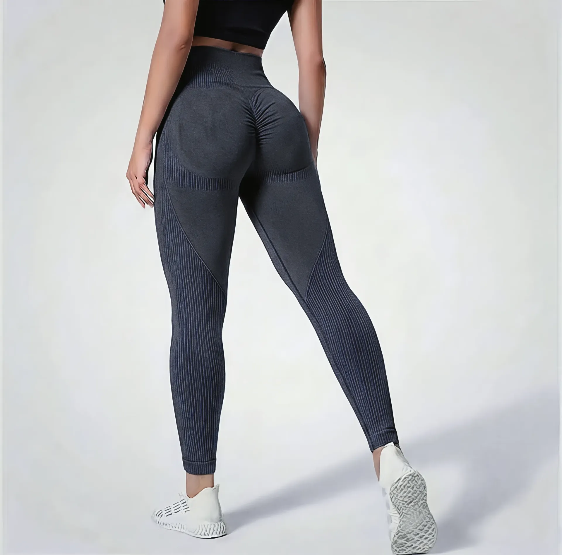 High-waist active legging (M)