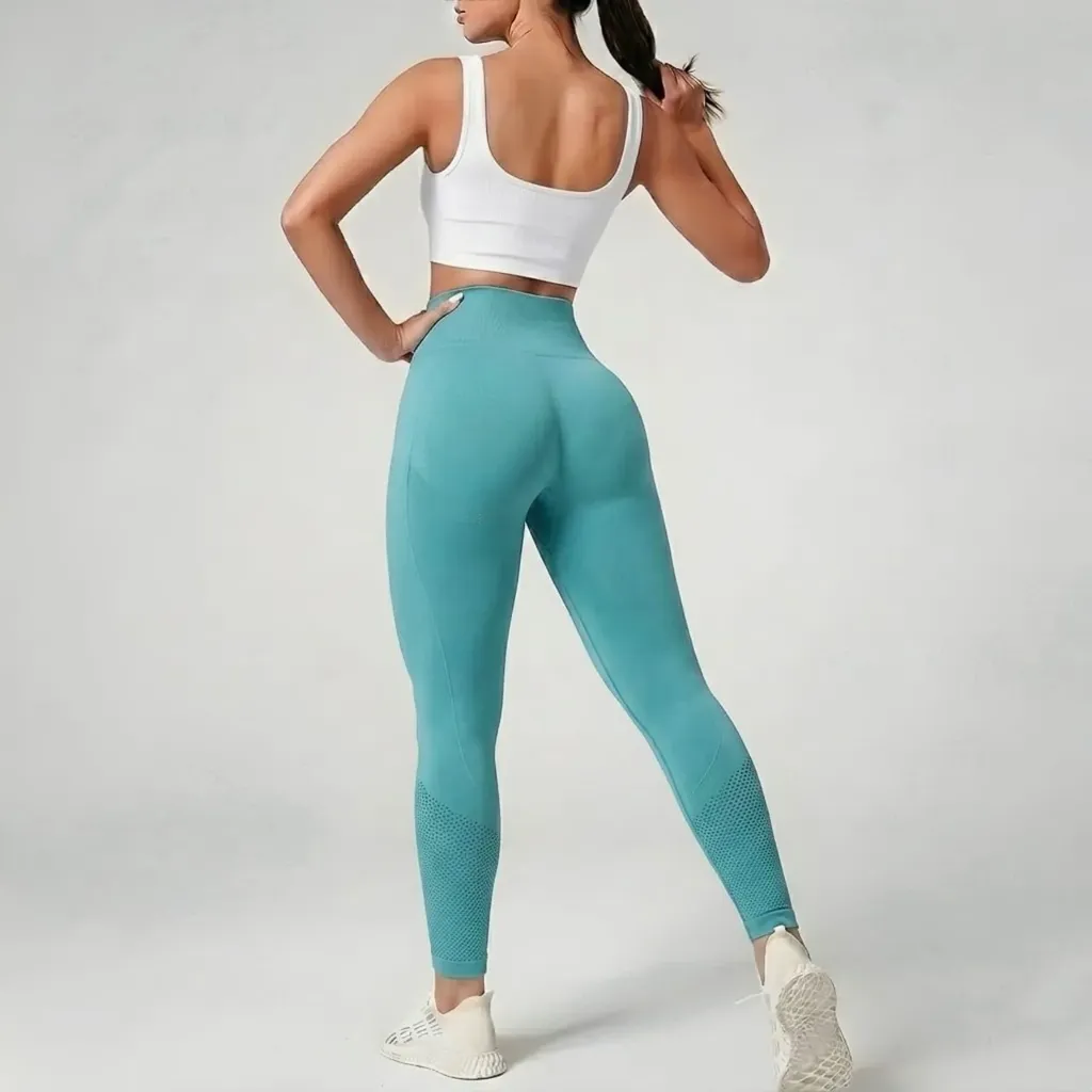 High-waist active legging