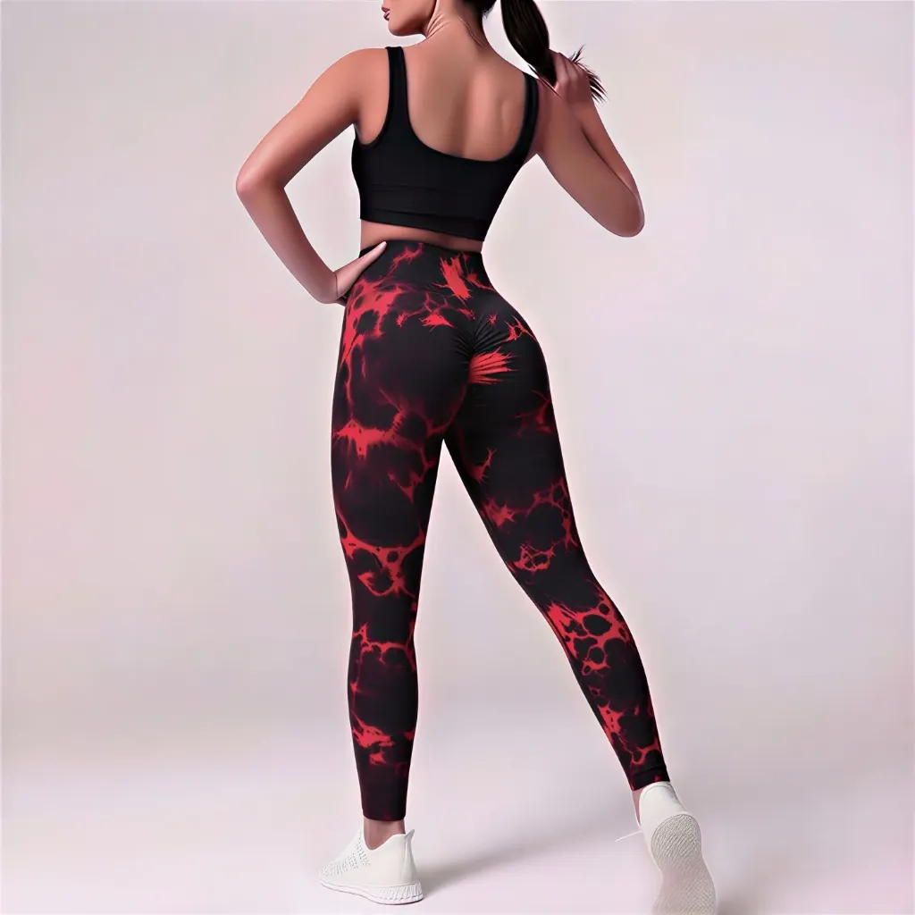 High-waist active legging-C