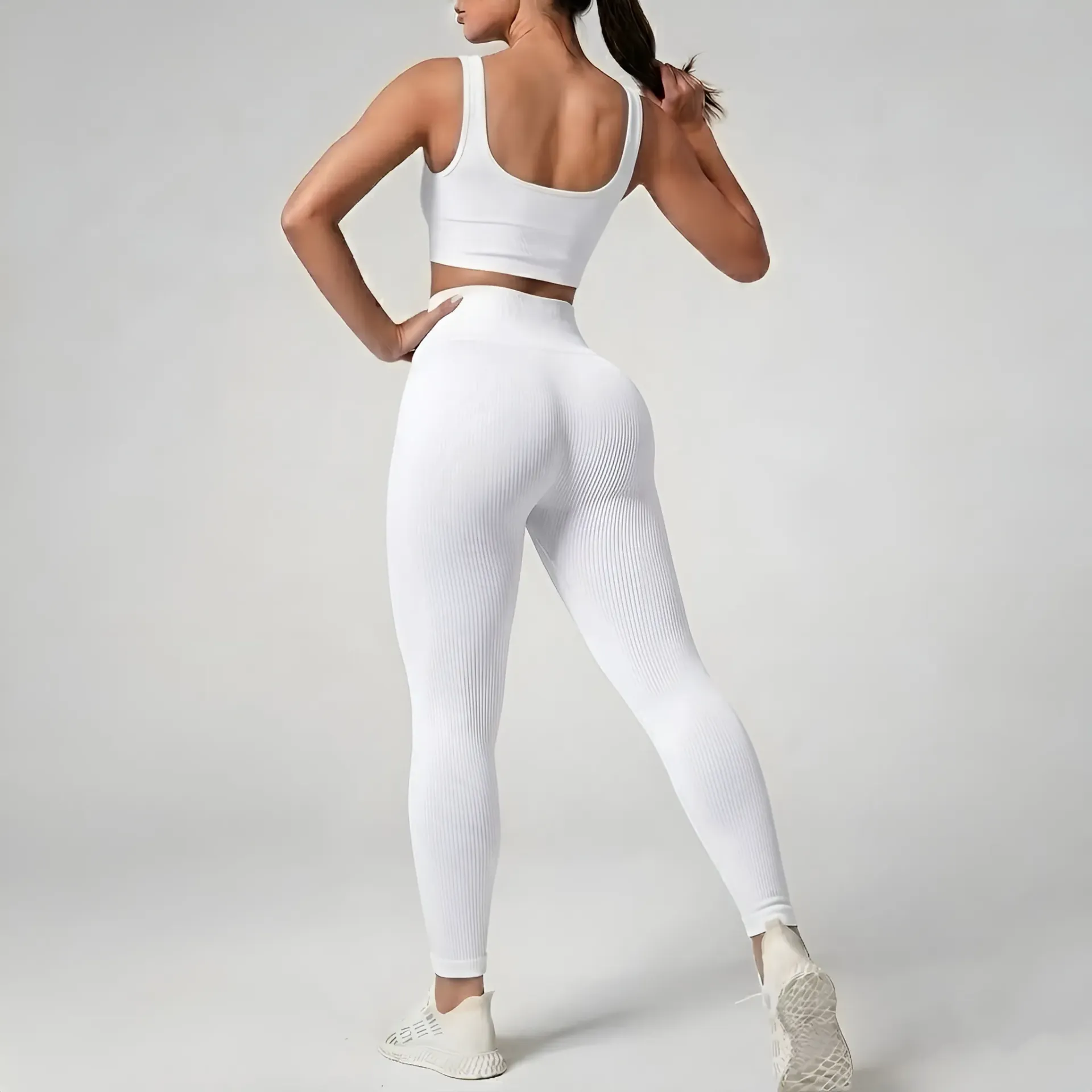 Ribbed Sport Leggings  (M)