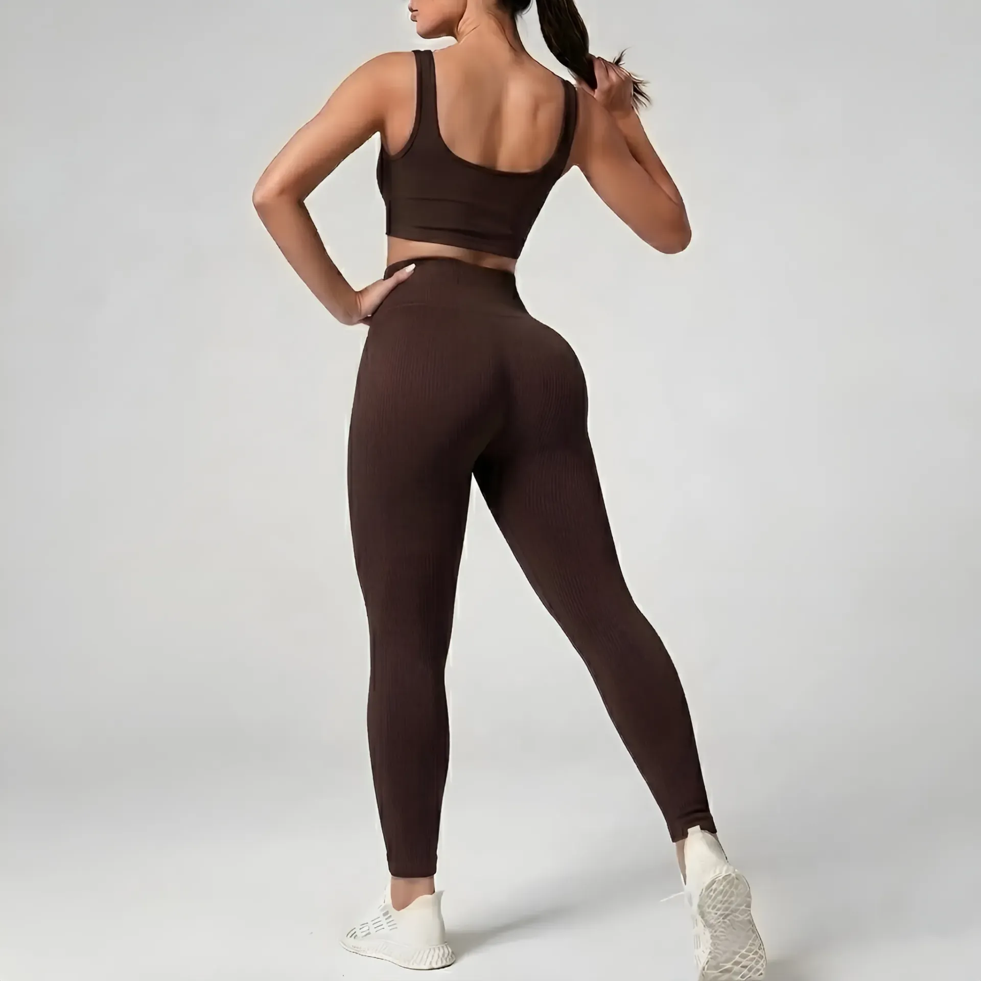 Ribbed Sport Leggings (M)