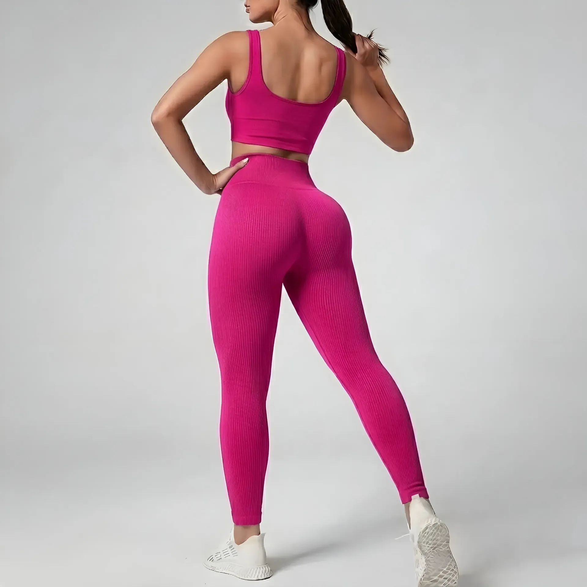 Ribbed Sport Leggings (M)