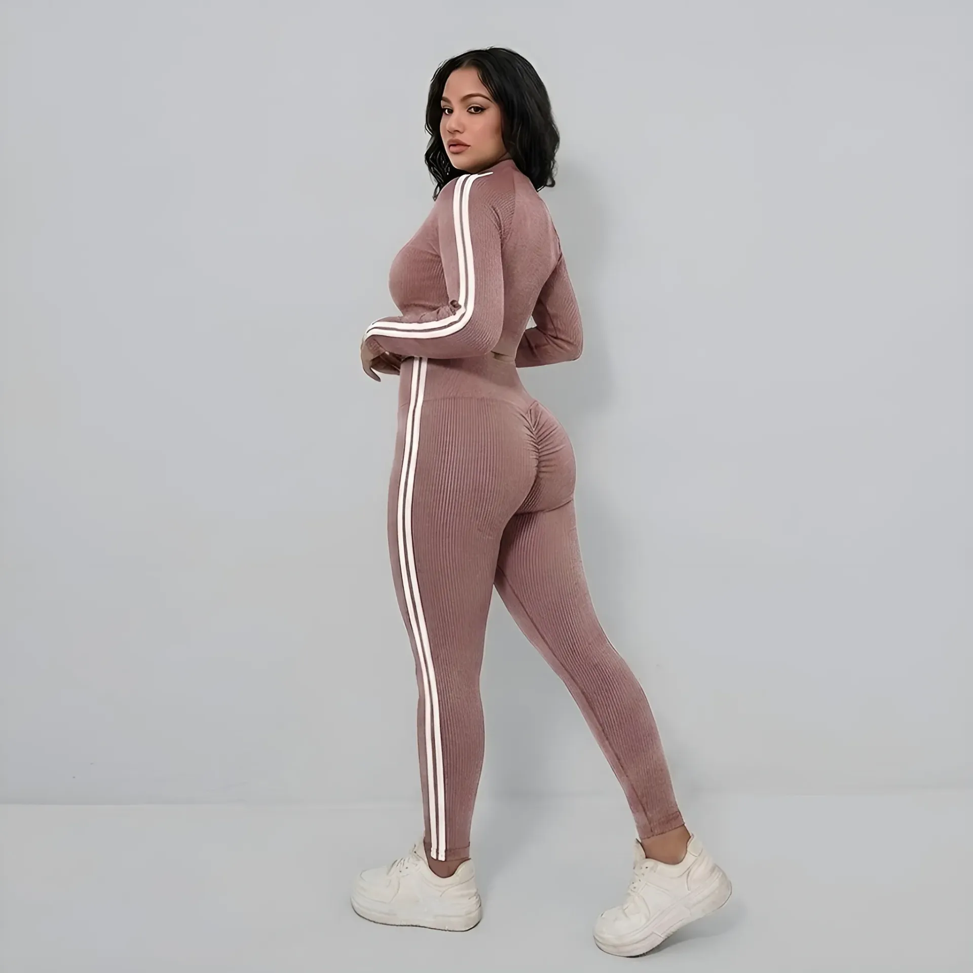 Ribbed sport set 2pcs